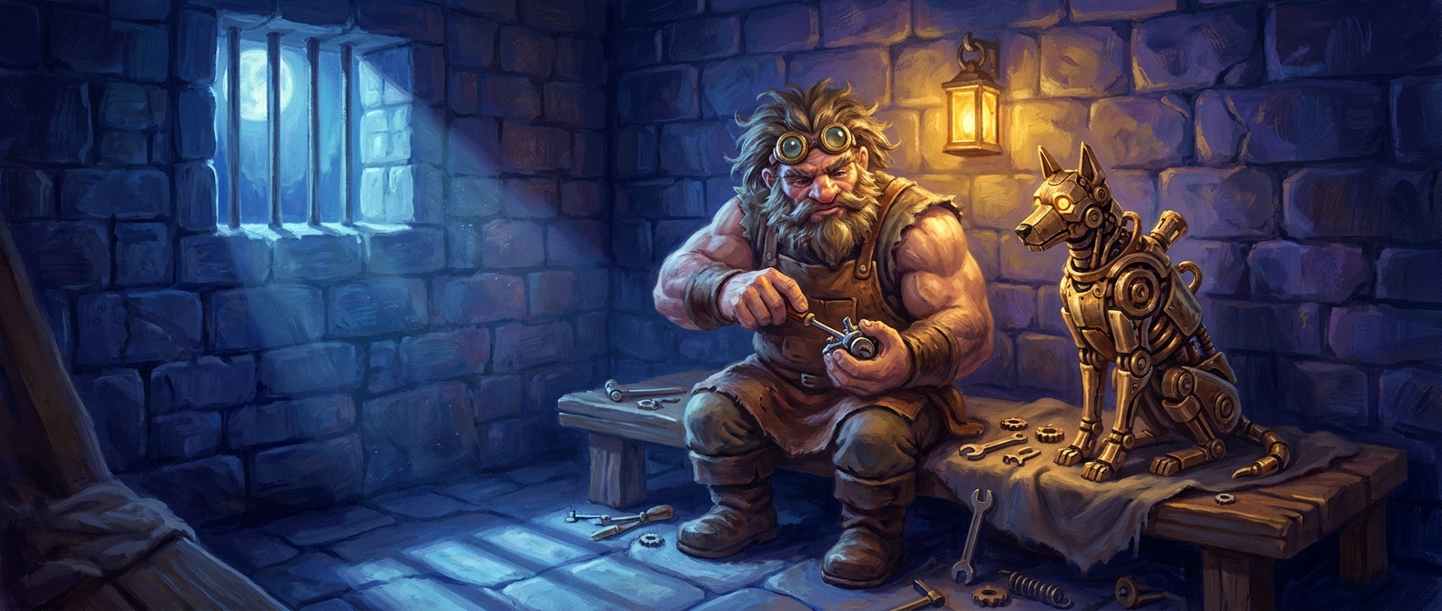 A night in the cells
