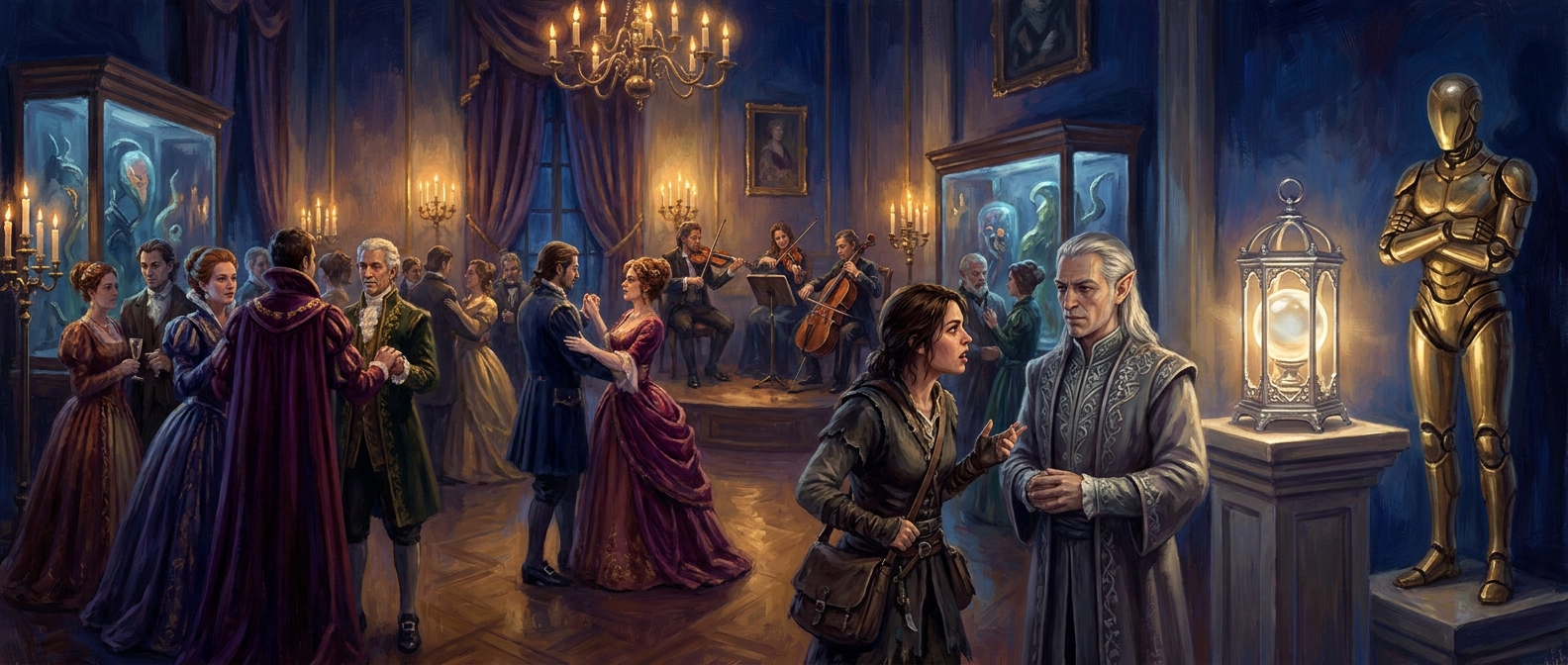 Lord Vey's salon